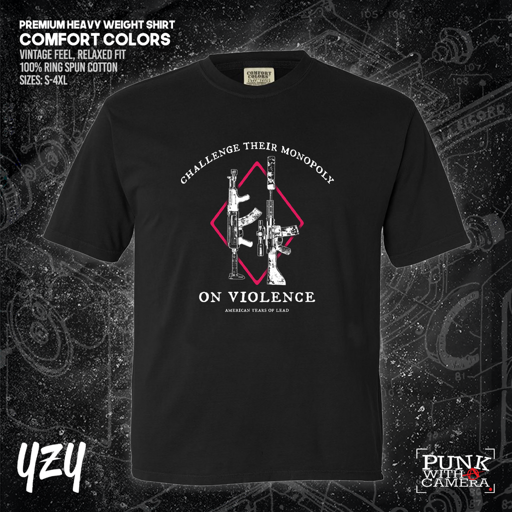 Monopoly On Violence - YZY Prints