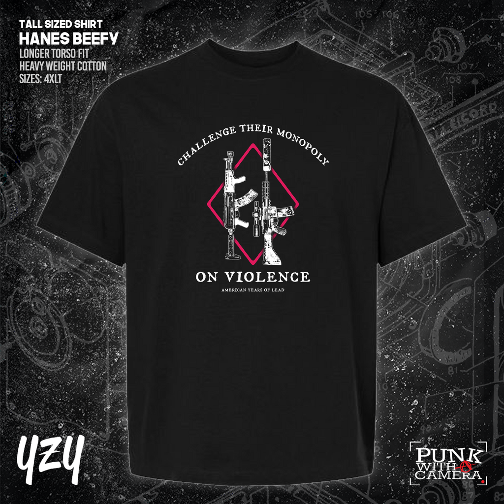 Monopoly On Violence - YZY Prints