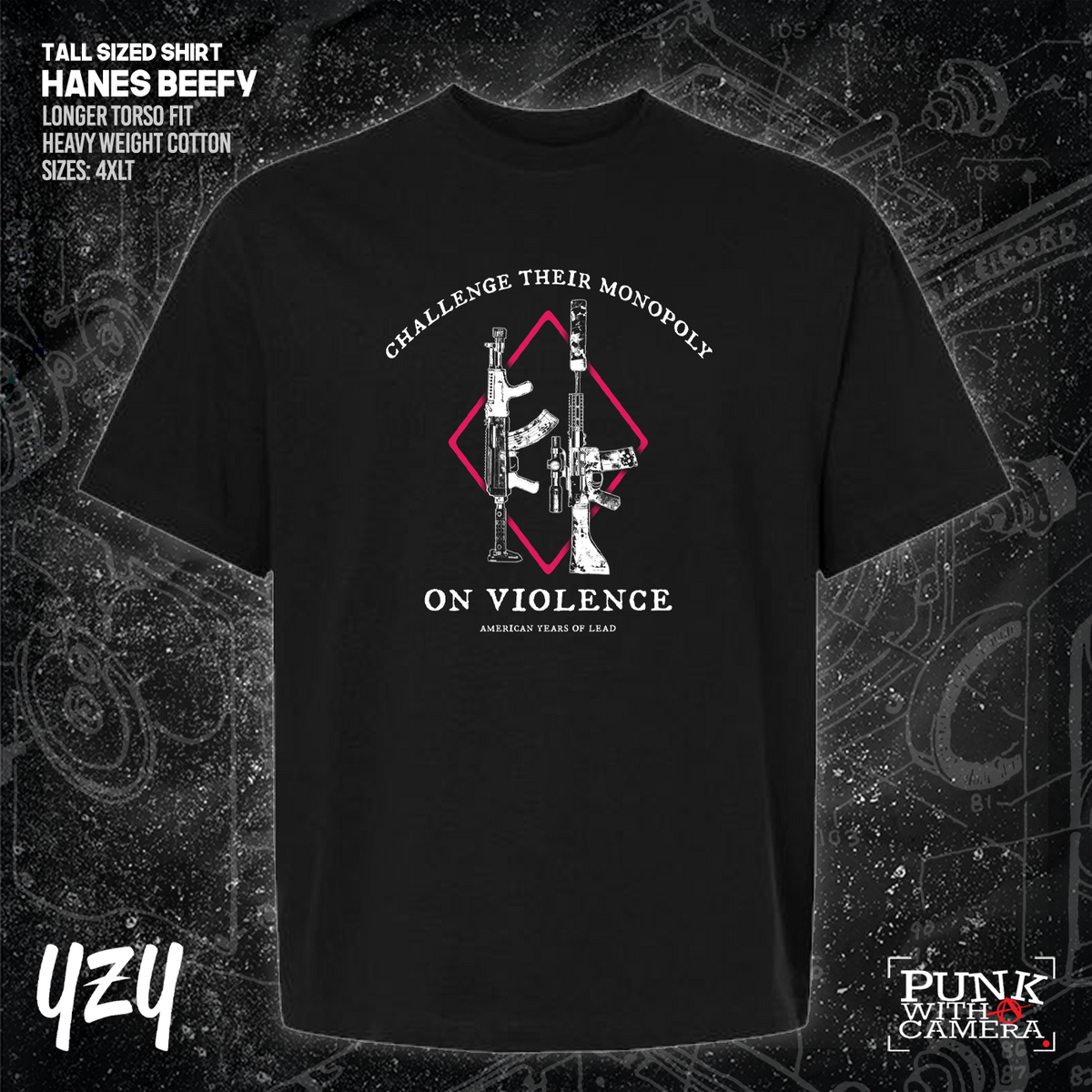 Monopoly On Violence - YZY Prints