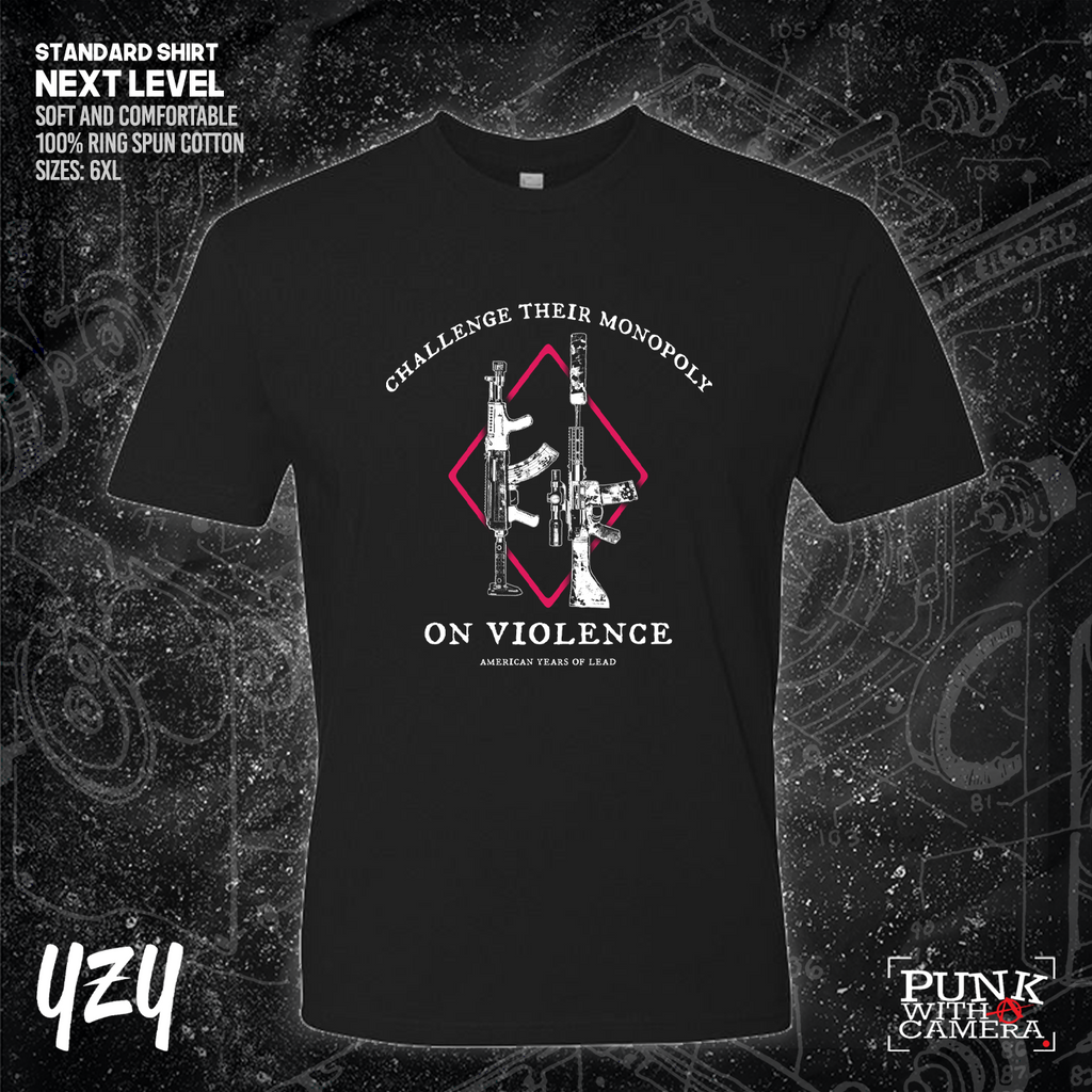 Monopoly On Violence - YZY Prints