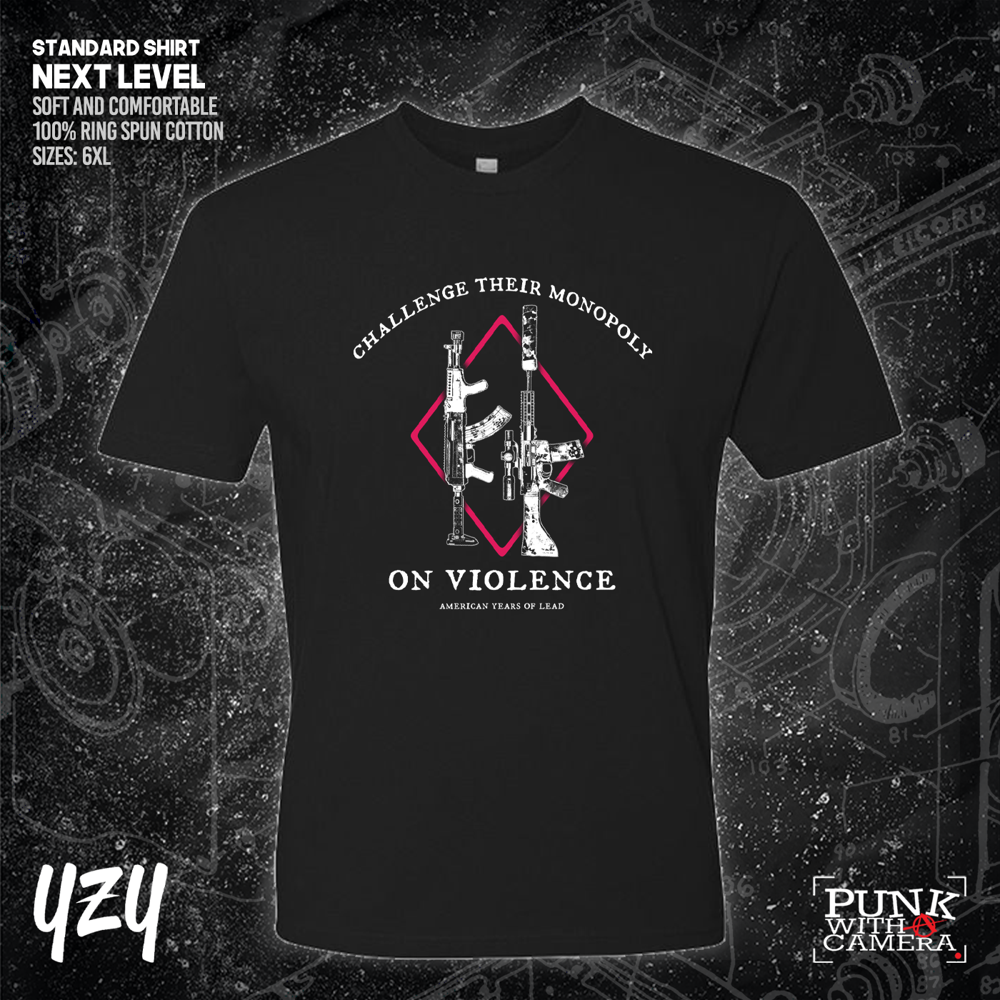 Monopoly On Violence - YZY Prints