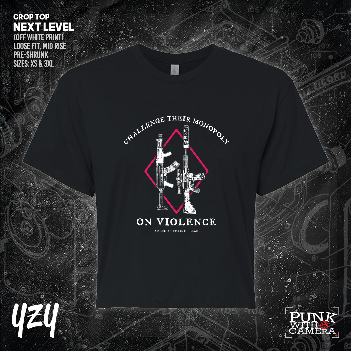 Monopoly On Violence - YZY Prints