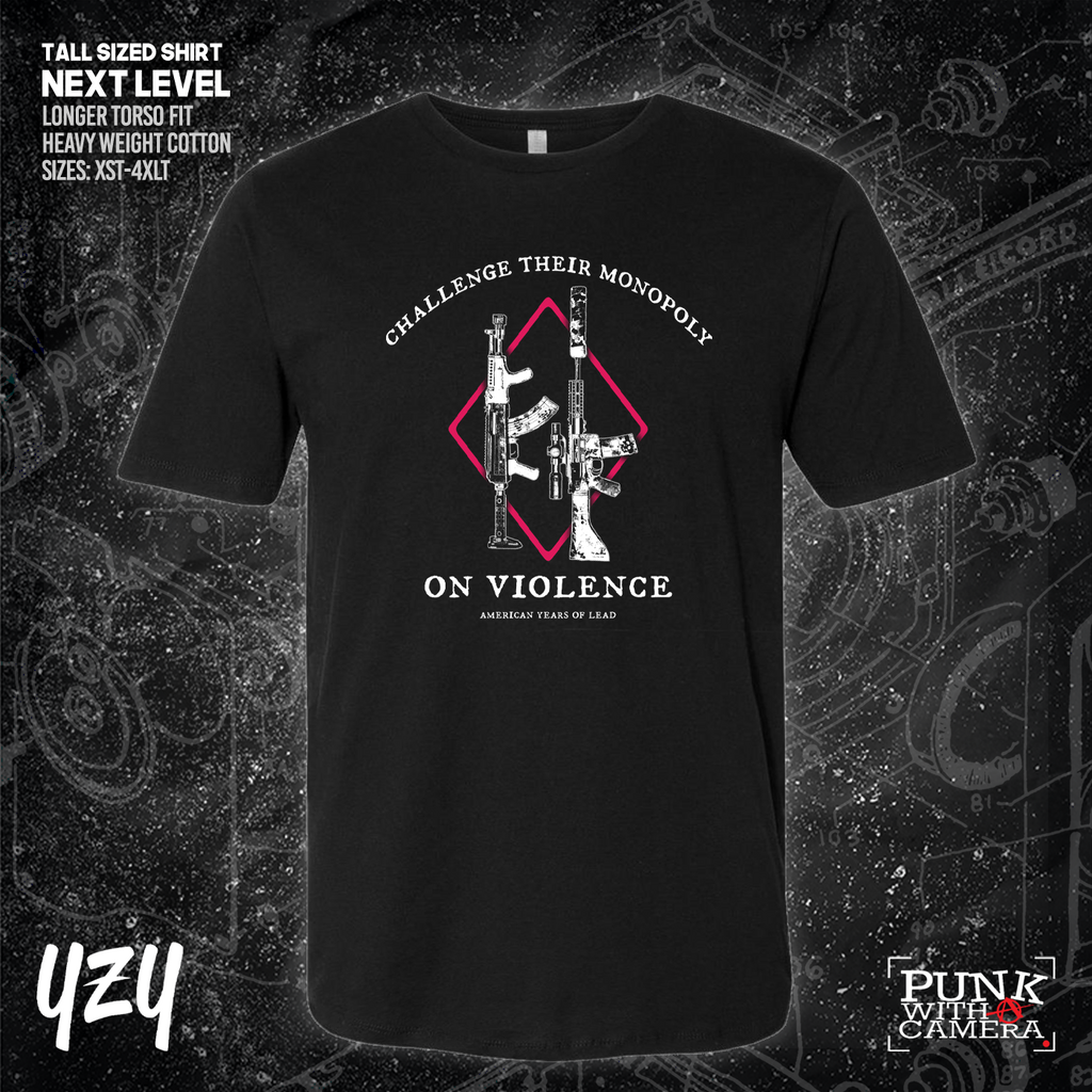 Monopoly On Violence - YZY Prints