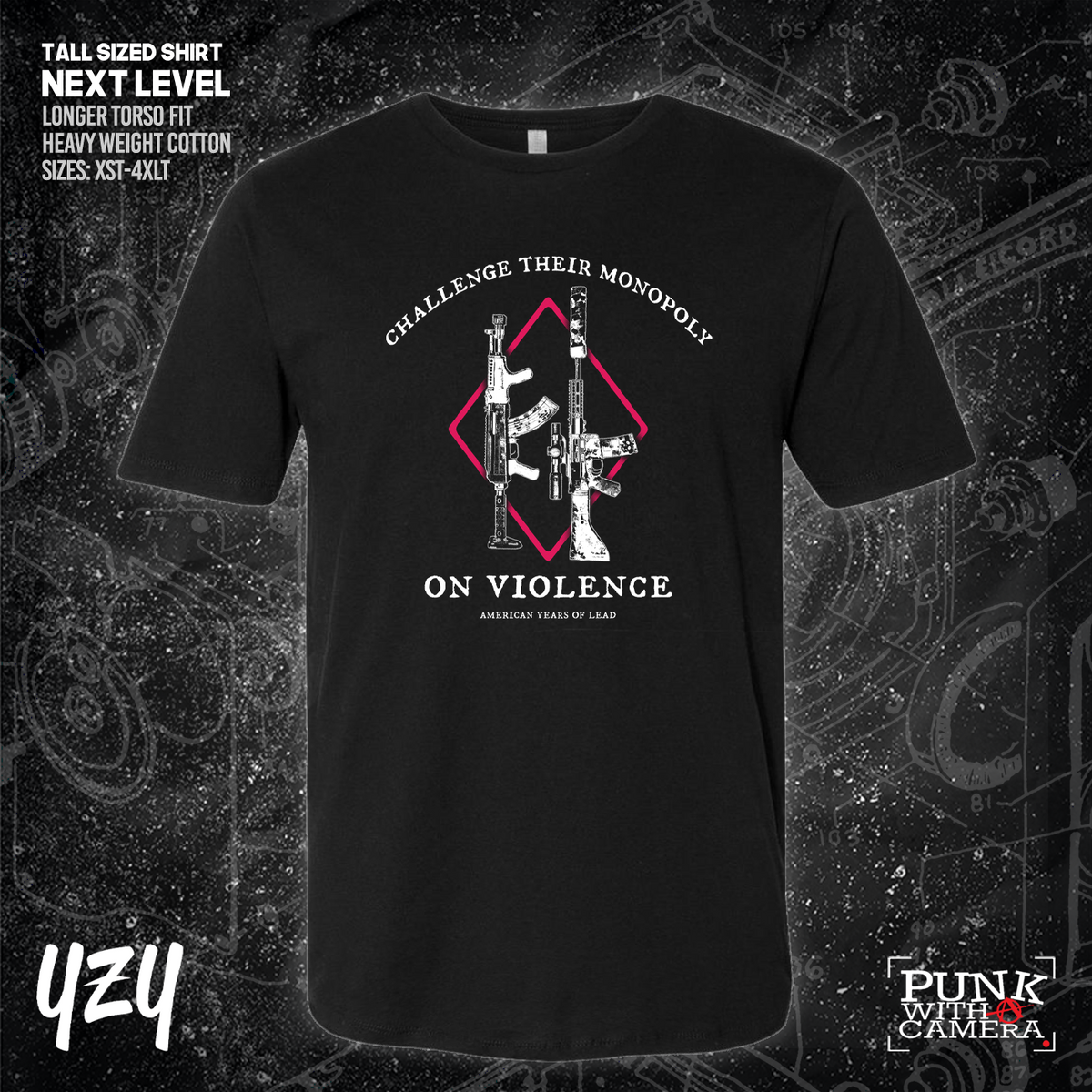 Monopoly On Violence - YZY Prints