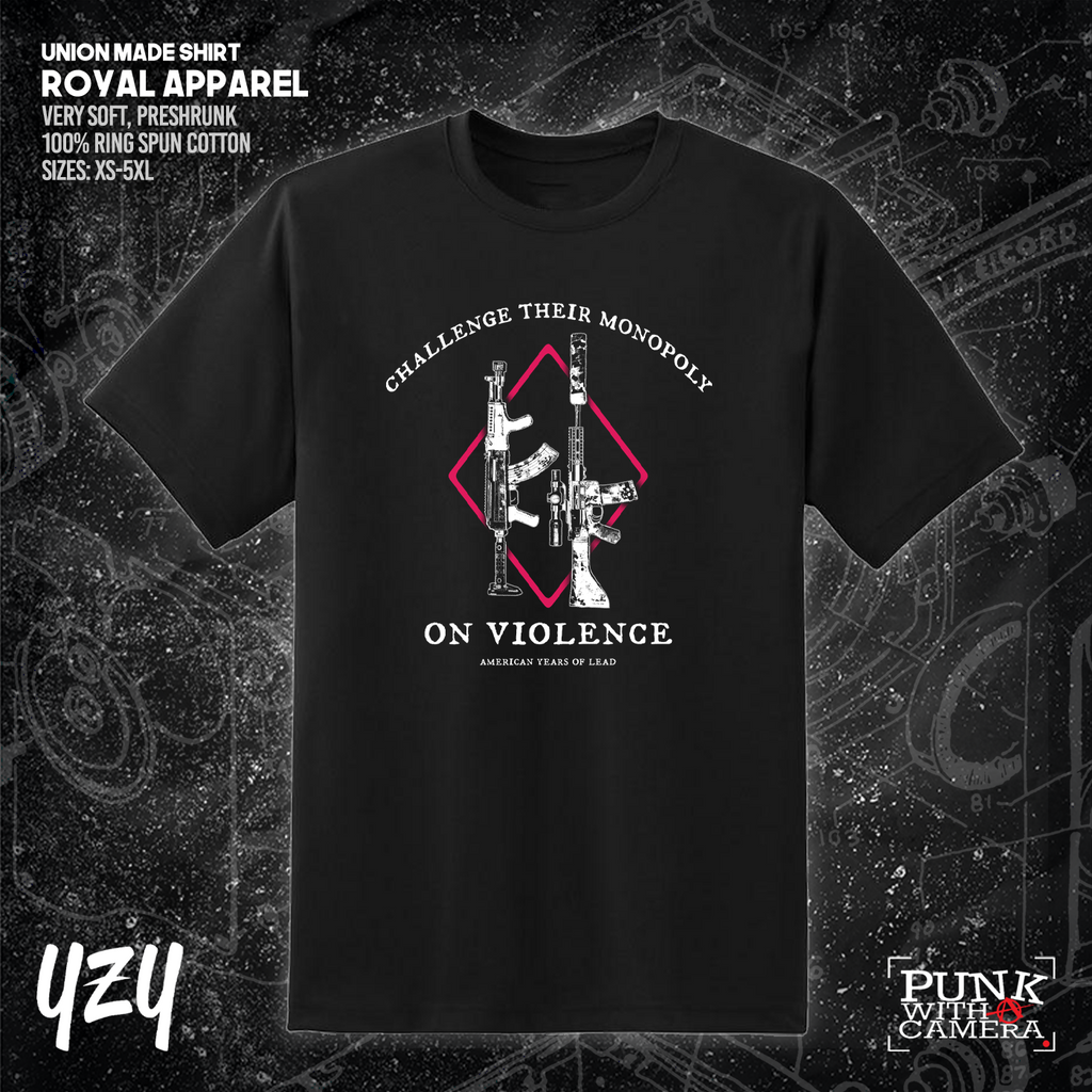 Monopoly On Violence - YZY Prints
