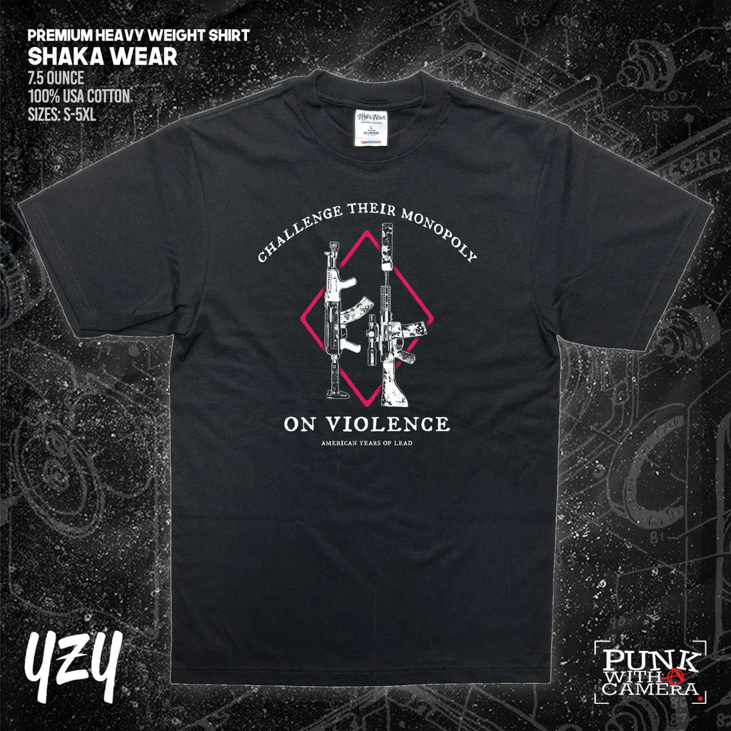 Monopoly On Violence - YZY Prints