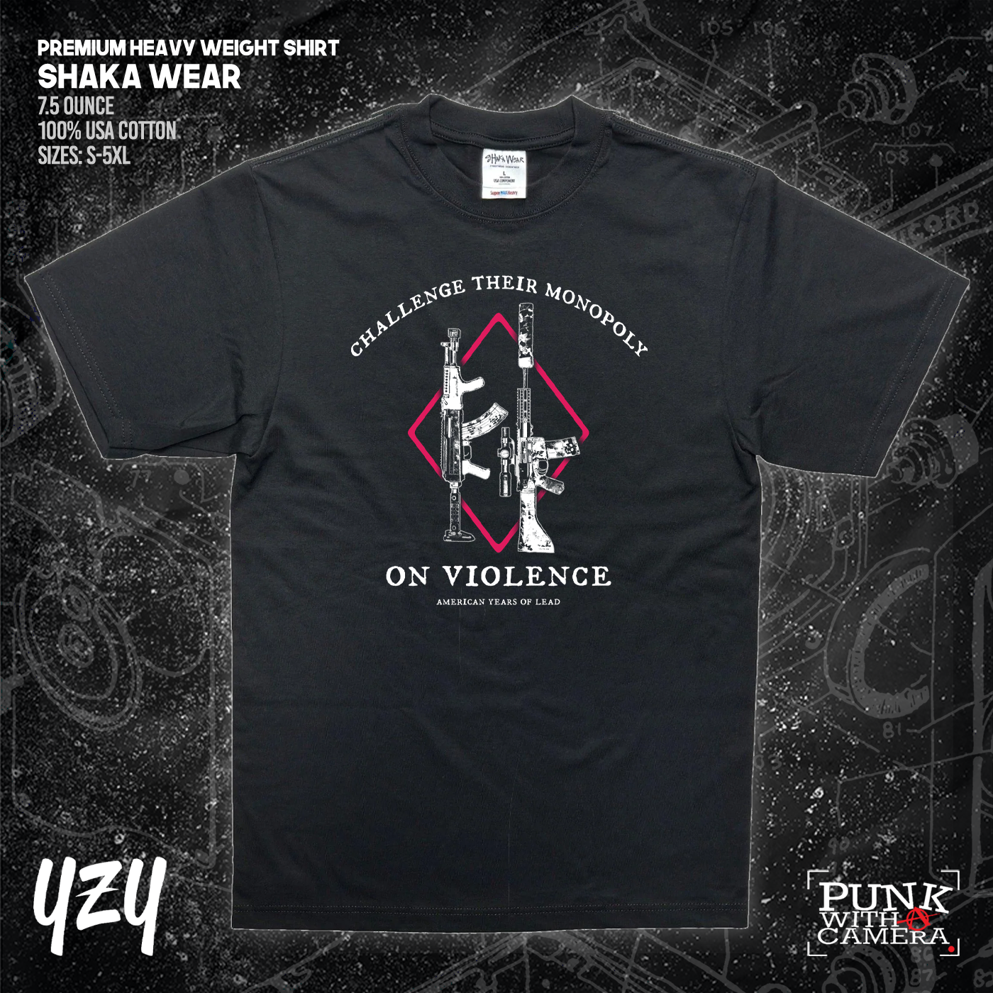 Monopoly On Violence - YZY Prints