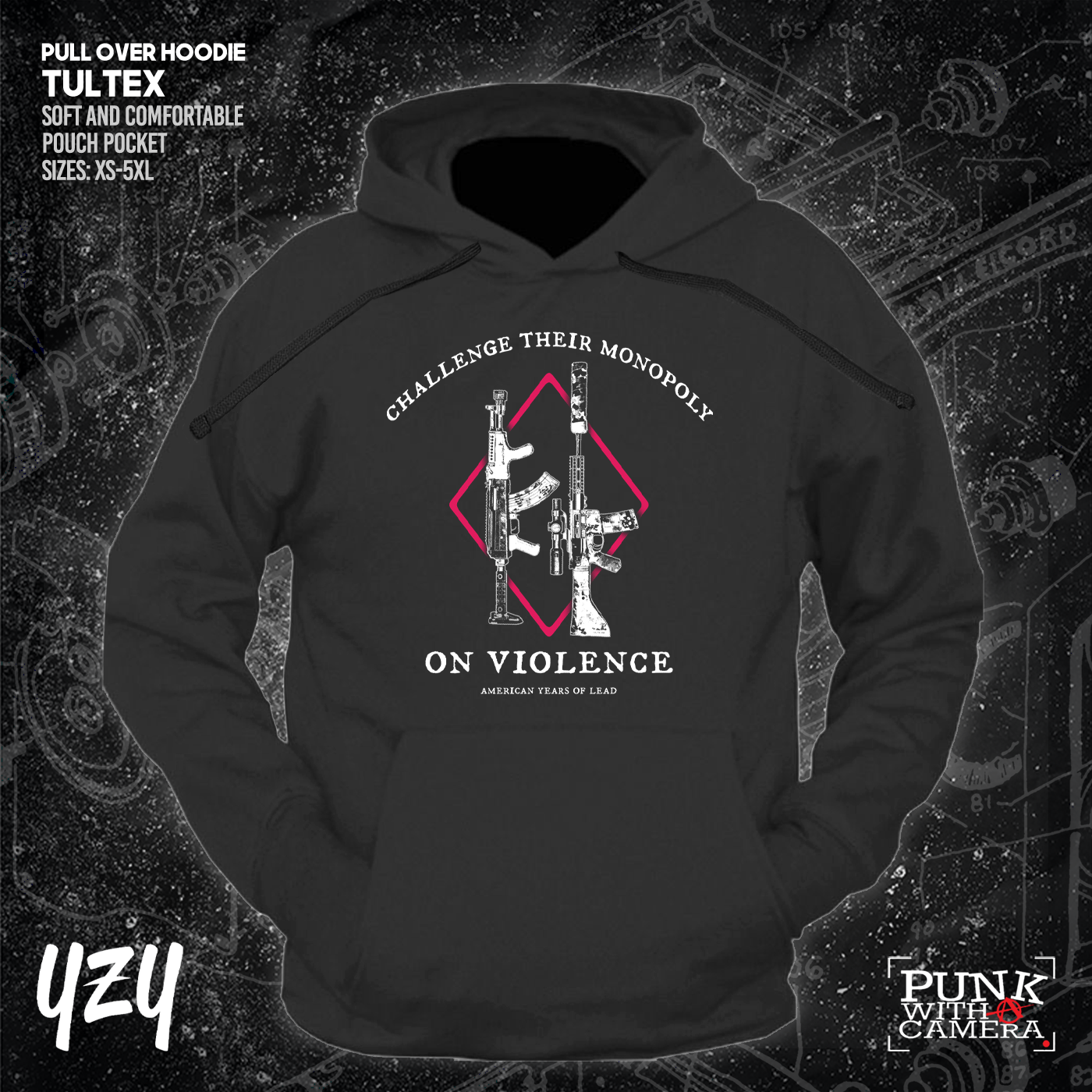 Monopoly On Violence - YZY Prints