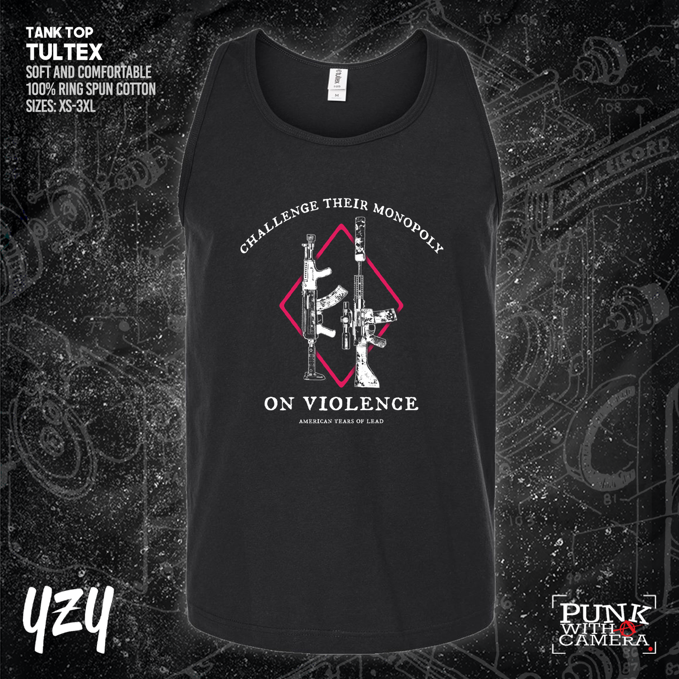 Monopoly On Violence - YZY Prints