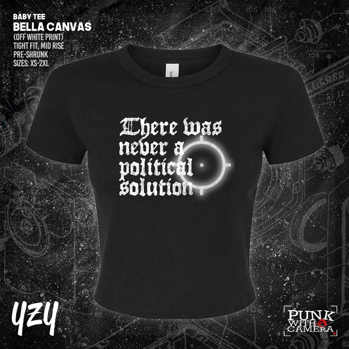There Was Never A Poltical Soltion - YZY Prints