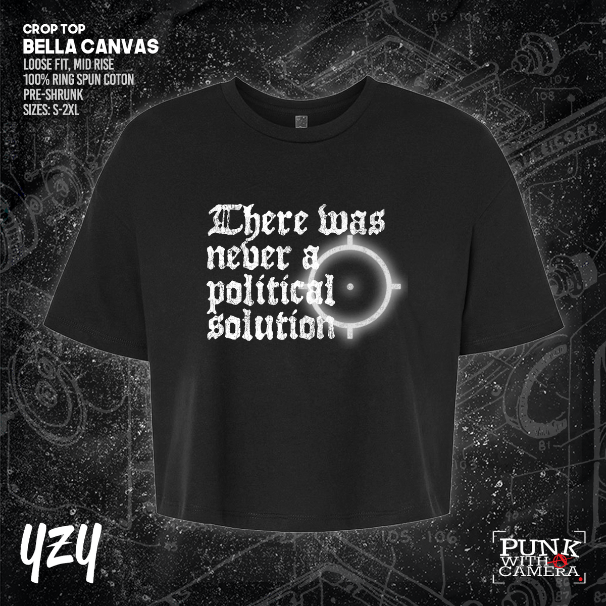 There Was Never A Poltical Soltion - YZY Prints