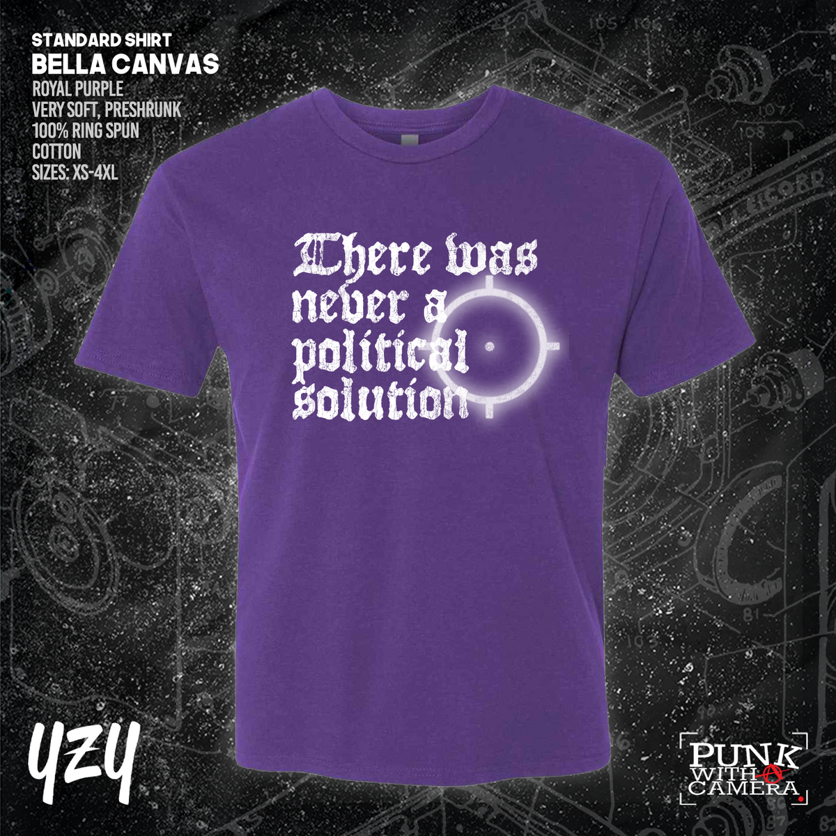 There Was Never A Poltical Soltion - YZY Prints