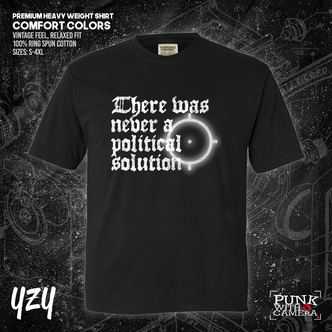 There Was Never A Poltical Soltion - YZY Prints