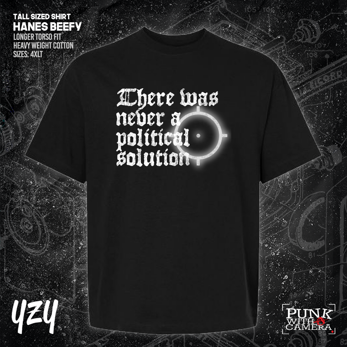 There Was Never A Poltical Soltion - YZY Prints