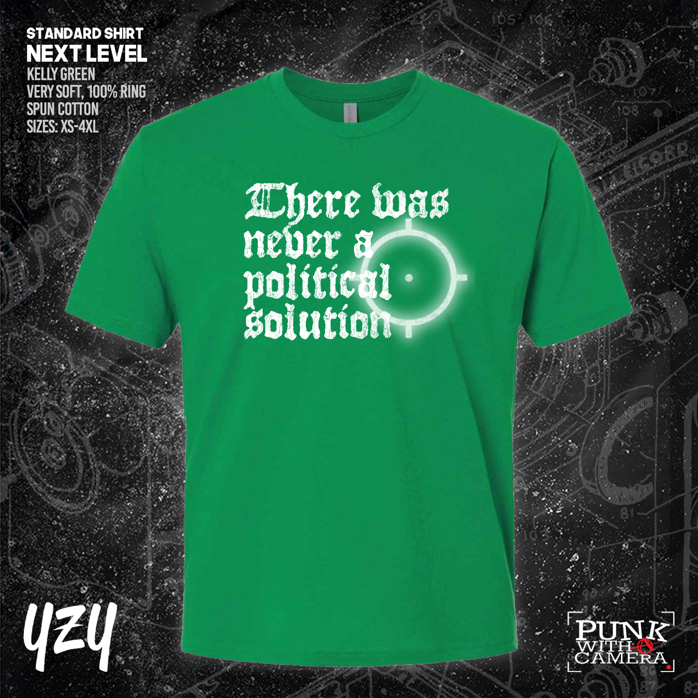 There Was Never A Poltical Soltion - YZY Prints