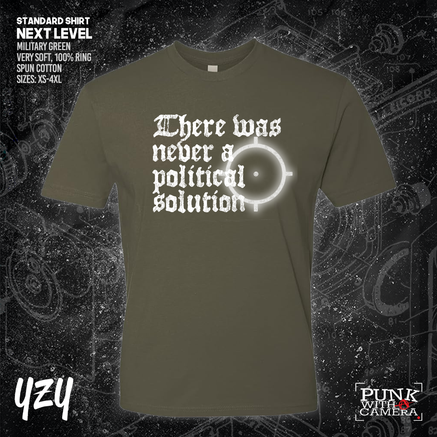 There Was Never A Poltical Soltion - YZY Prints