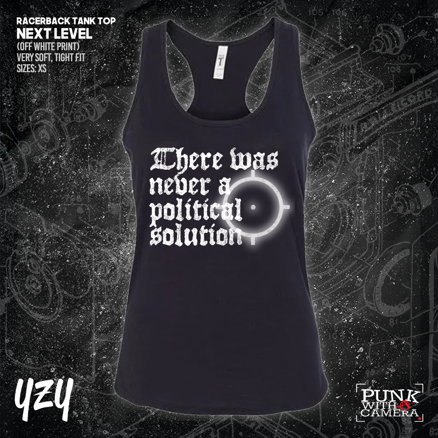 There Was Never A Poltical Soltion - YZY Prints