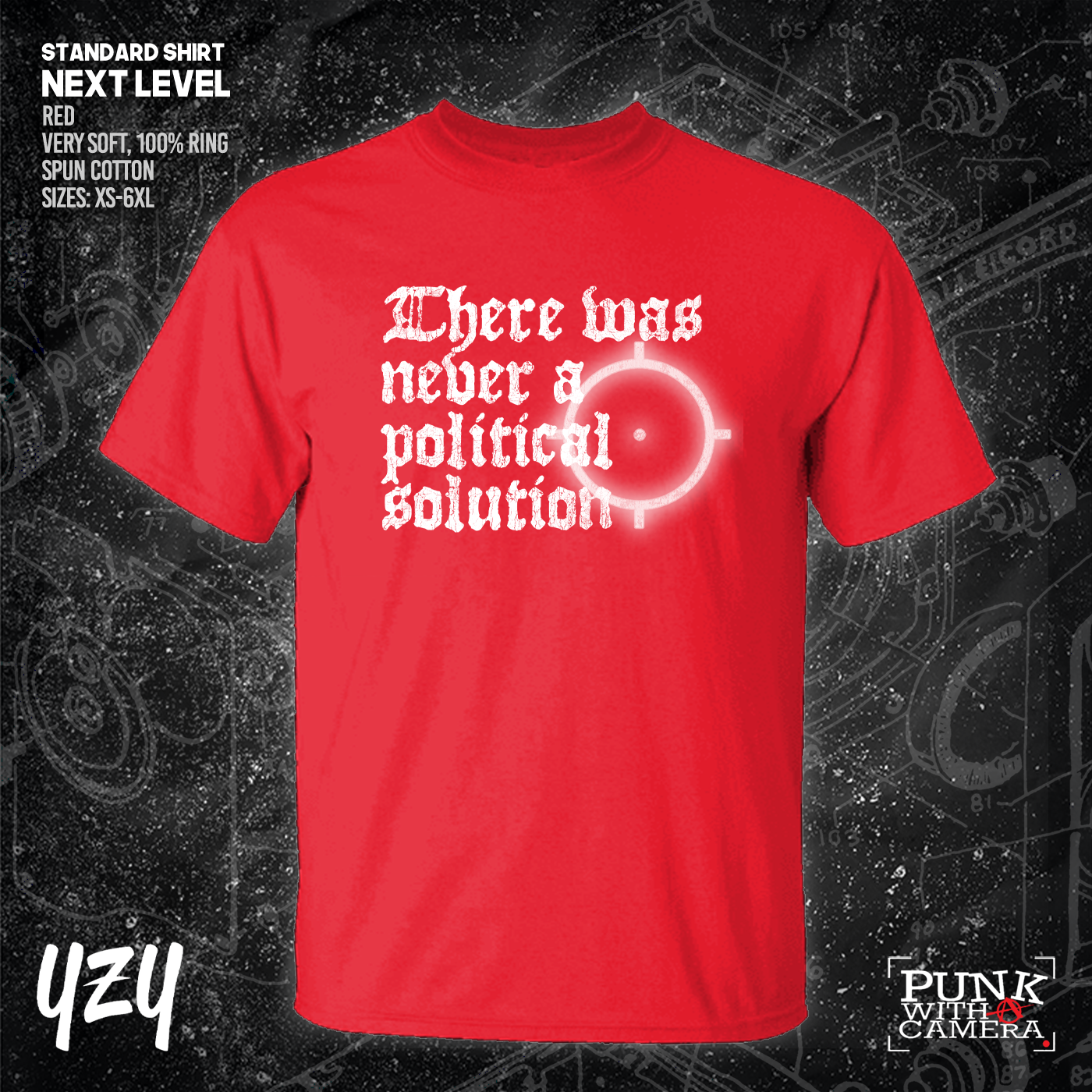There Was Never A Poltical Soltion - YZY Prints