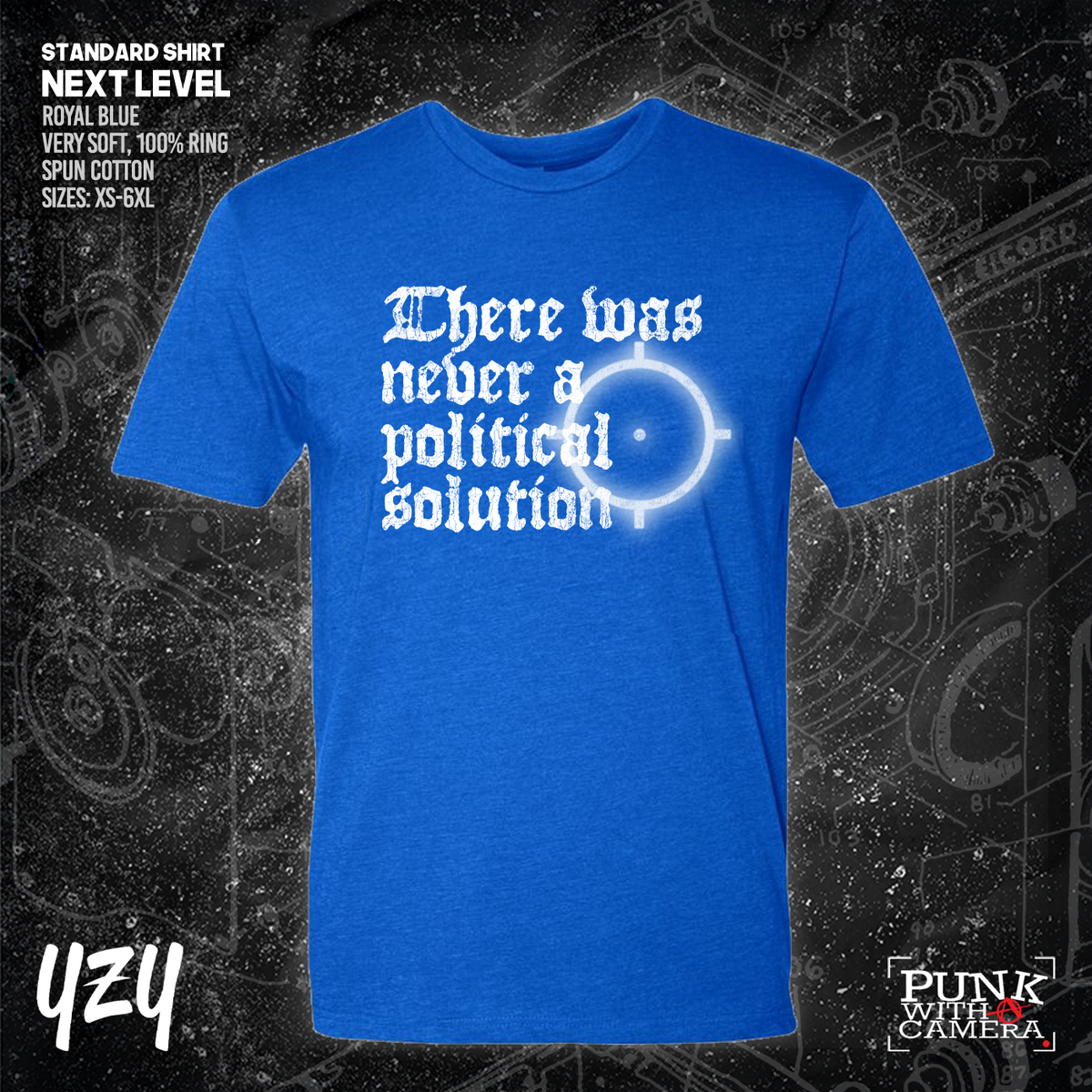 There Was Never A Poltical Soltion - YZY Prints