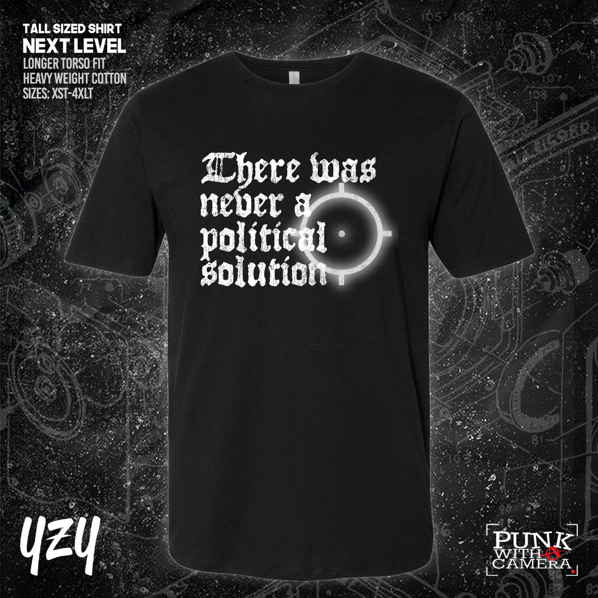There Was Never A Poltical Soltion - YZY Prints
