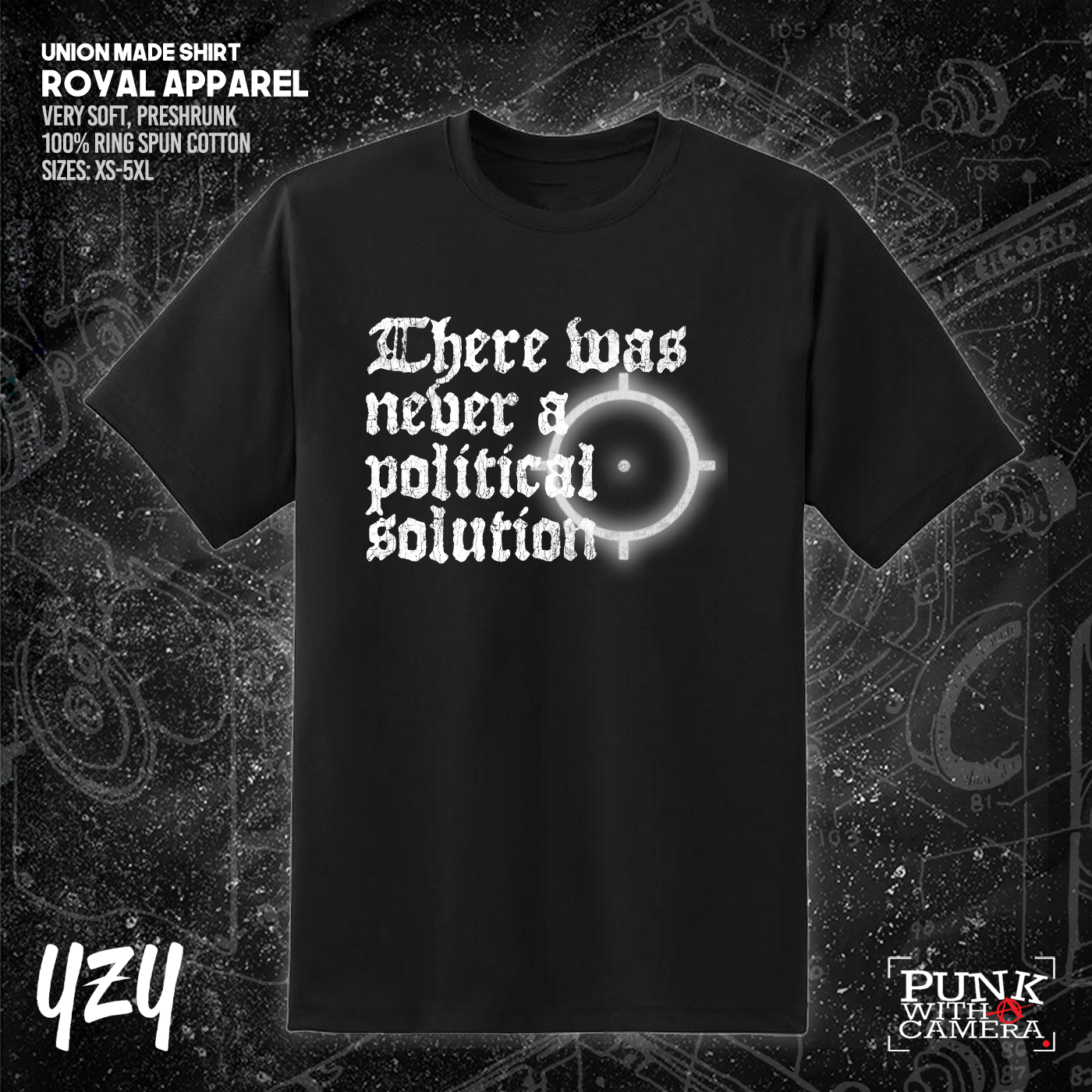 There Was Never A Poltical Soltion - YZY Prints
