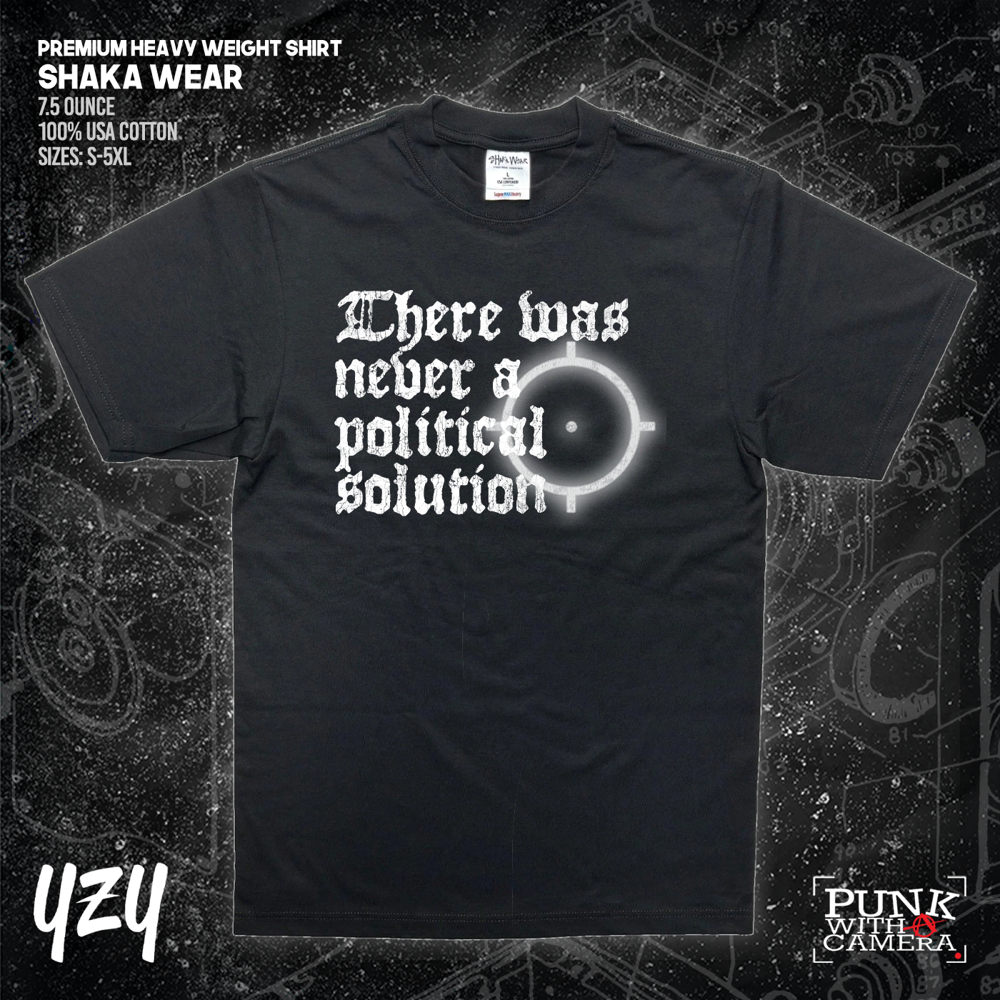 There Was Never A Poltical Soltion - YZY Prints