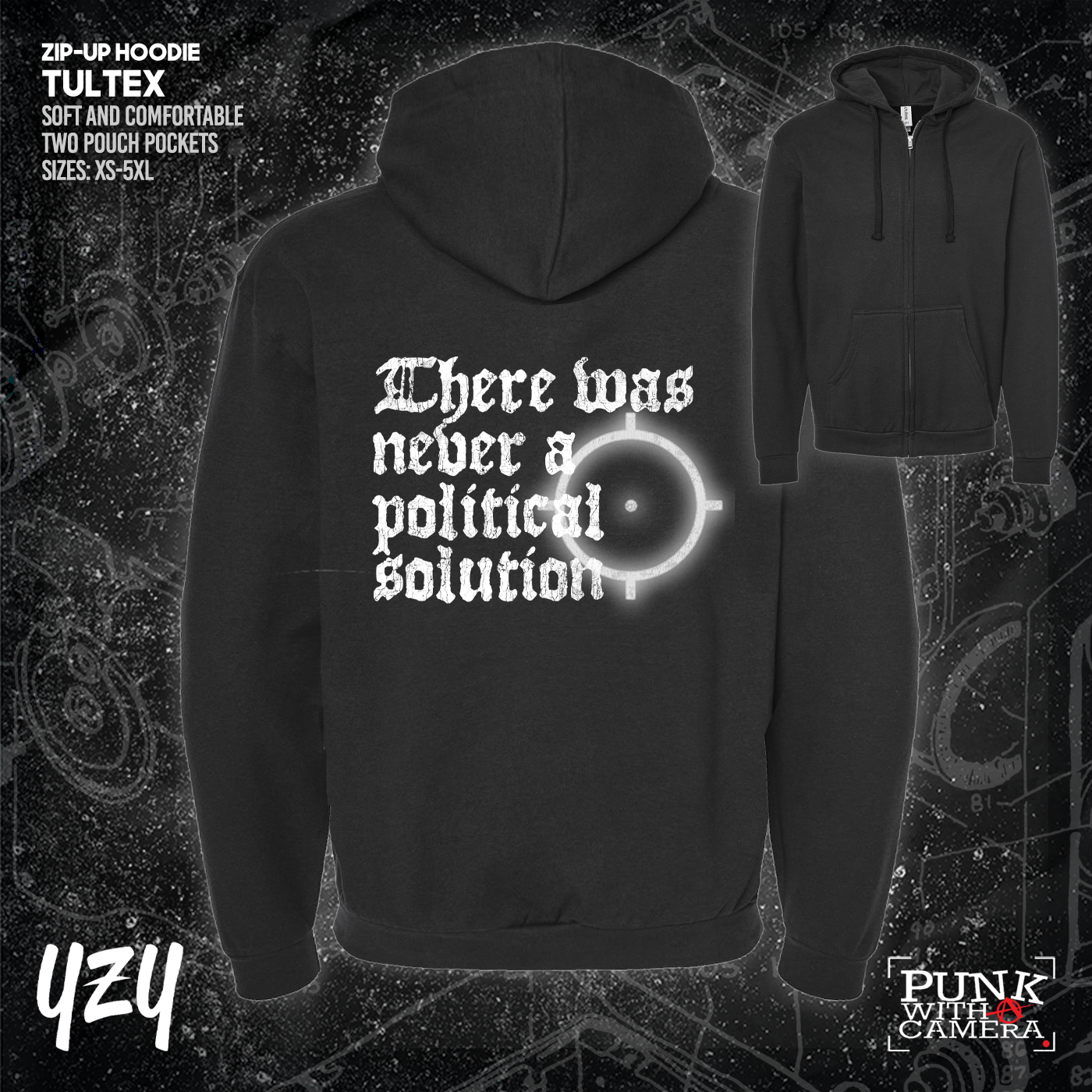 There Was Never A Poltical Soltion - YZY Prints