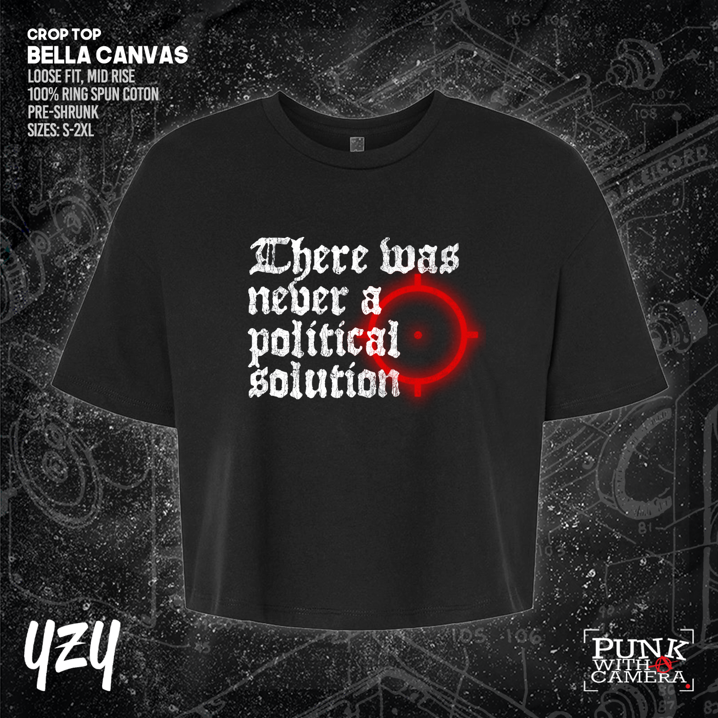 There Was Never A Poltical Soltion - YZY Prints