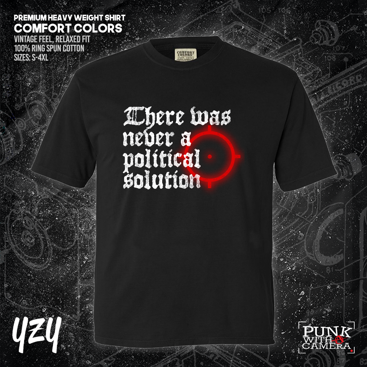 There Was Never A Poltical Soltion - YZY Prints