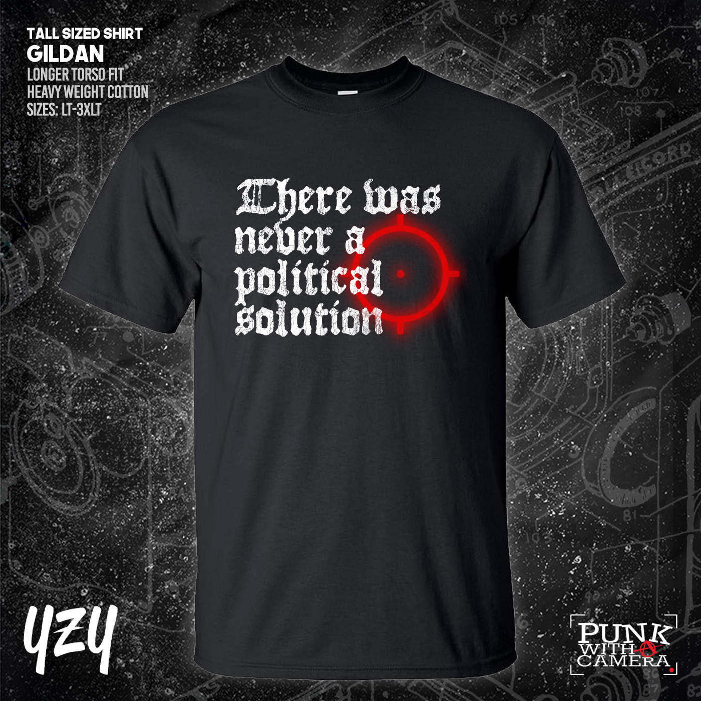 There Was Never A Poltical Soltion - YZY Prints