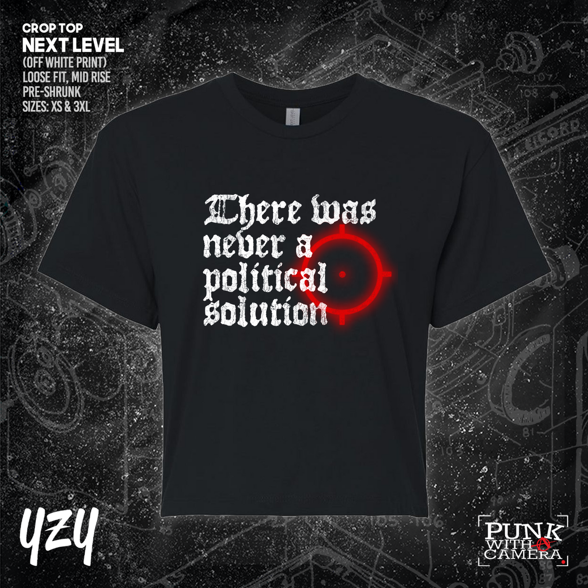 There Was Never A Poltical Soltion - YZY Prints