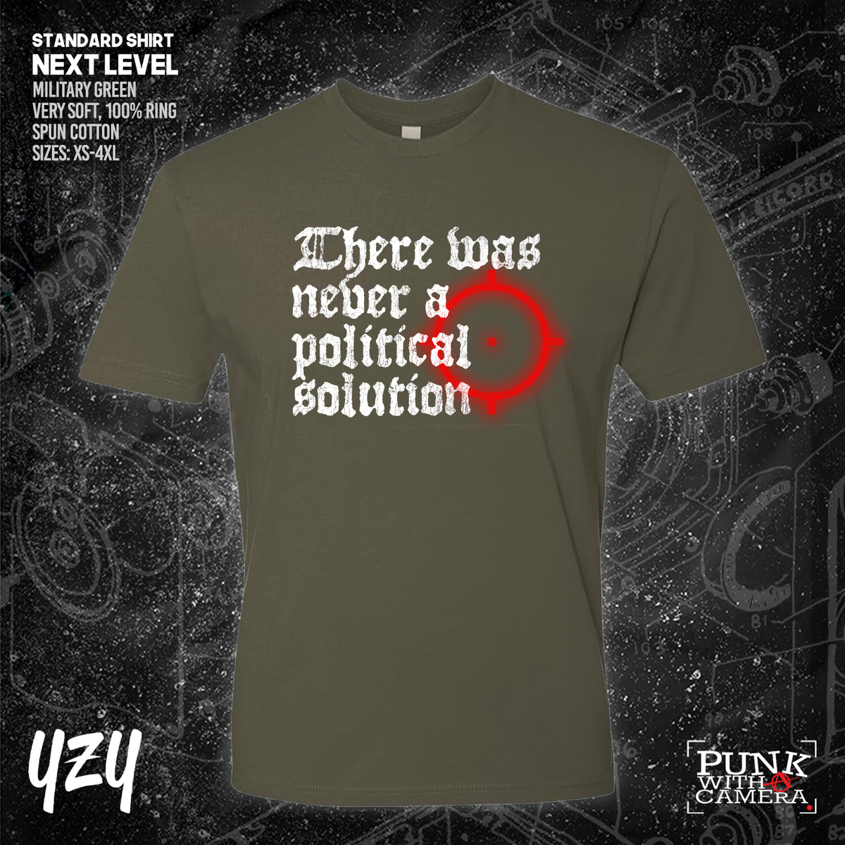 There Was Never A Poltical Soltion - YZY Prints