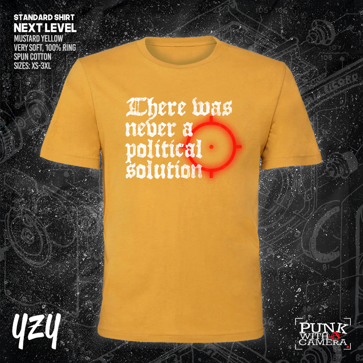 There Was Never A Poltical Soltion - YZY Prints
