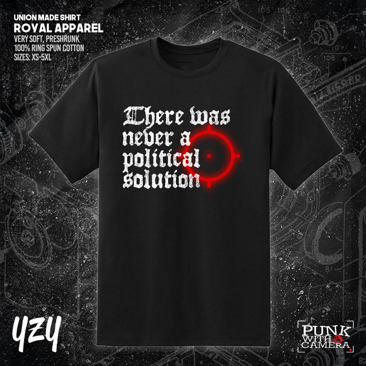 There Was Never A Poltical Soltion - YZY Prints
