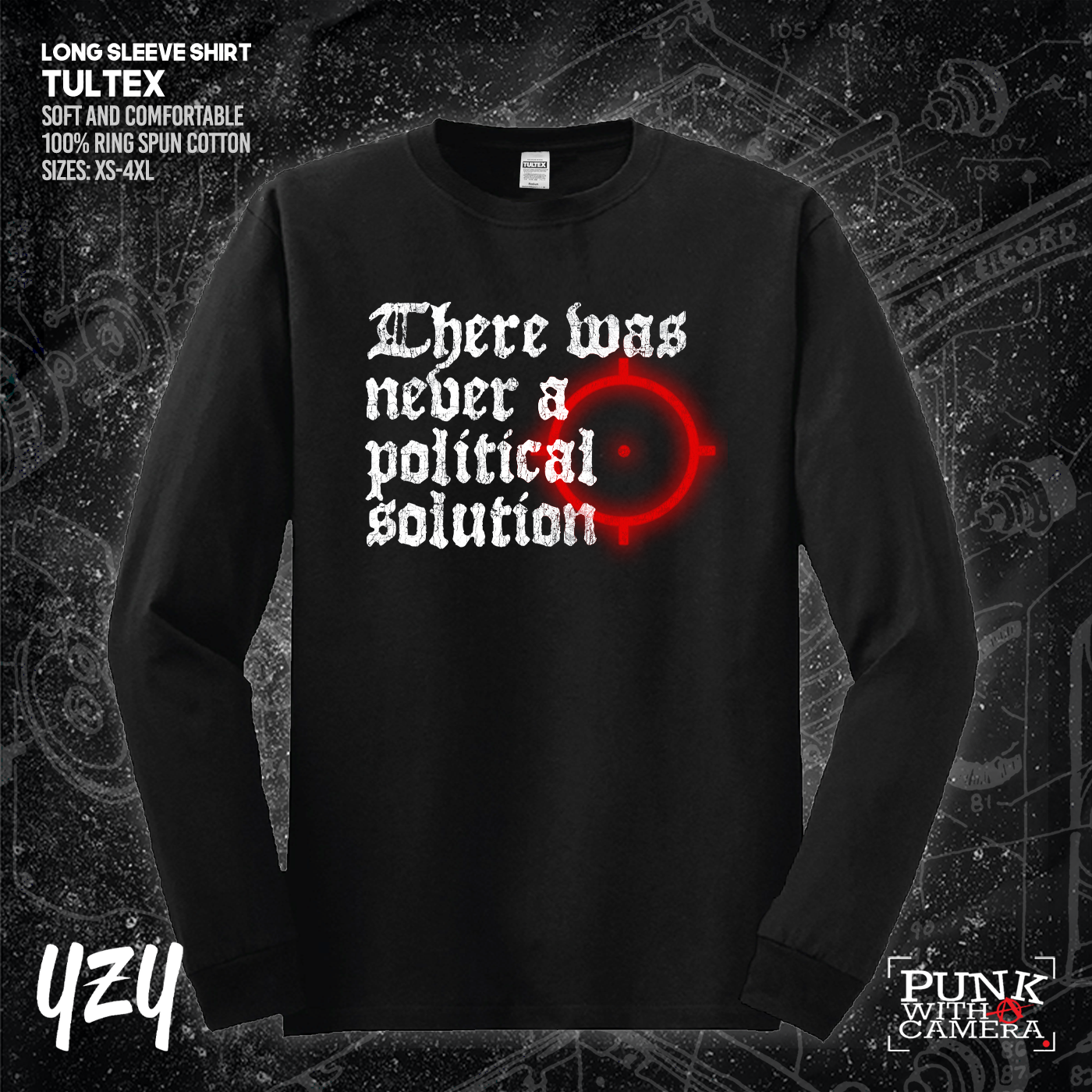 There Was Never A Poltical Soltion - YZY Prints