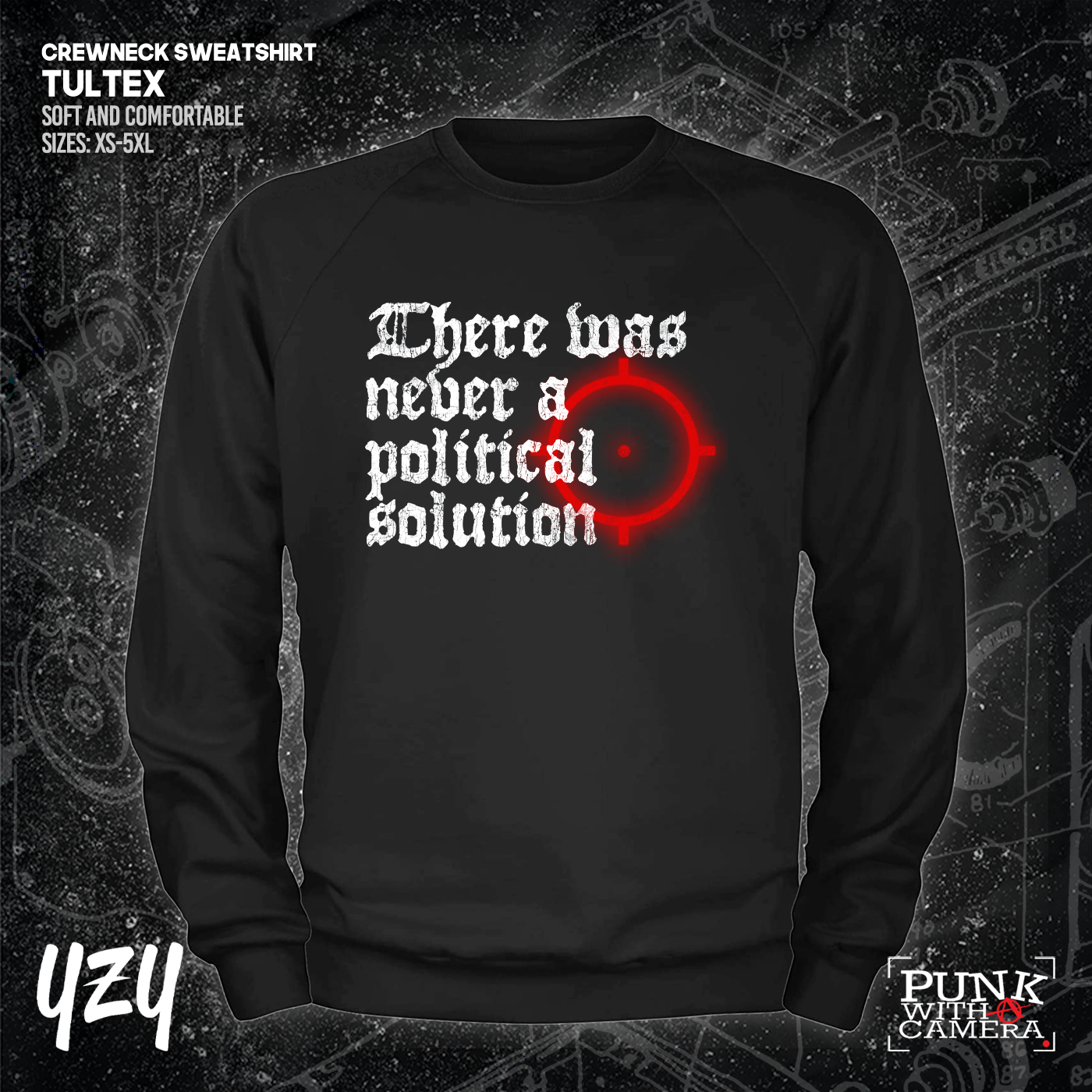 There Was Never A Poltical Soltion - YZY Prints