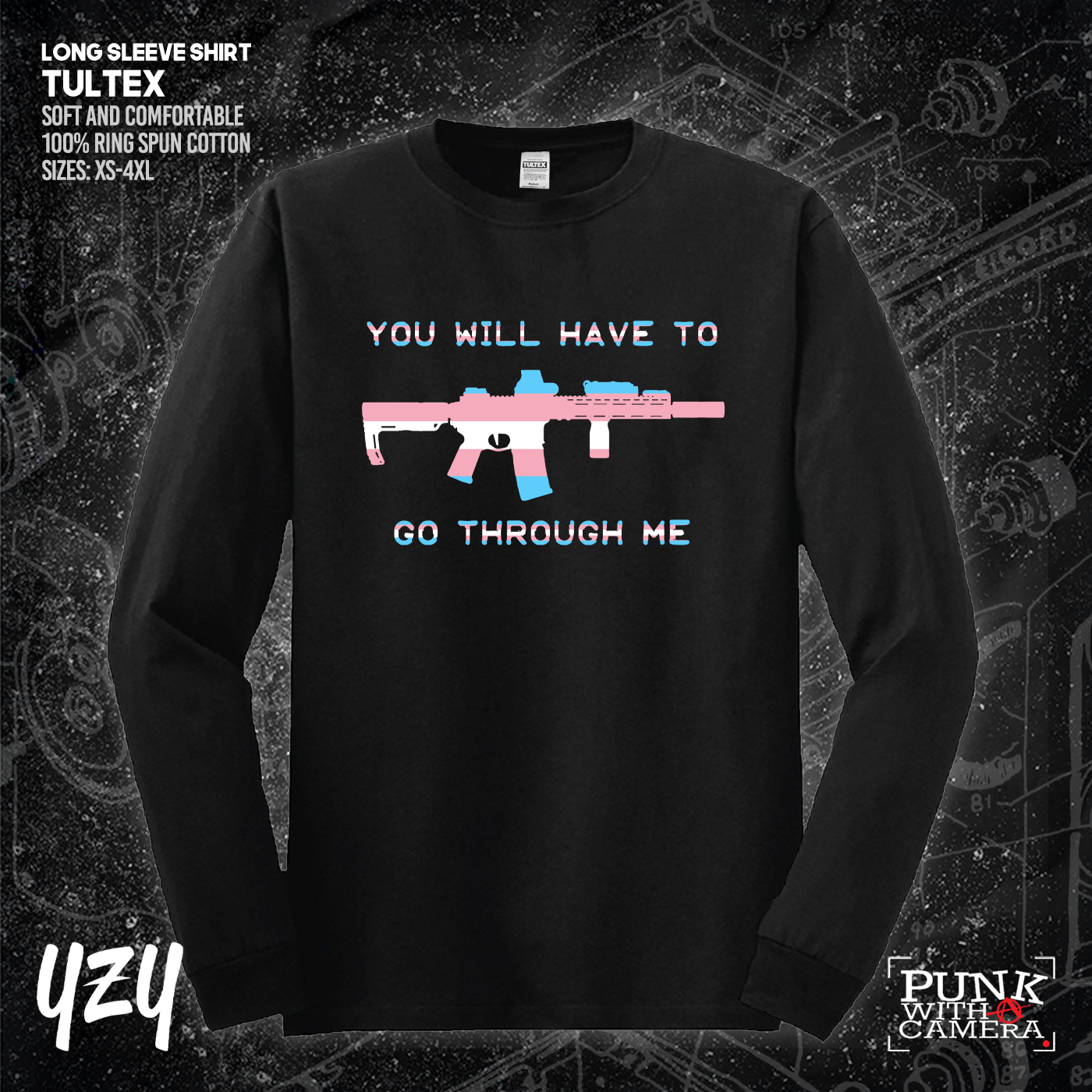 You Will Have to Go Through Me - YZY Prints