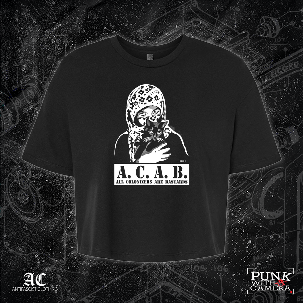 All Colonizers Are Bastards - 1 Color - Mutual Aid Design - 161.Clothing