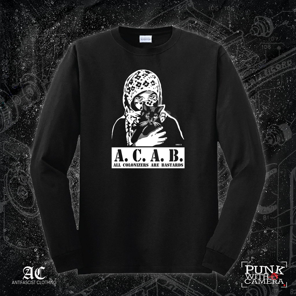 All Colonizers Are Bastards - 1 Color - Mutual Aid Design - 161.Clothing