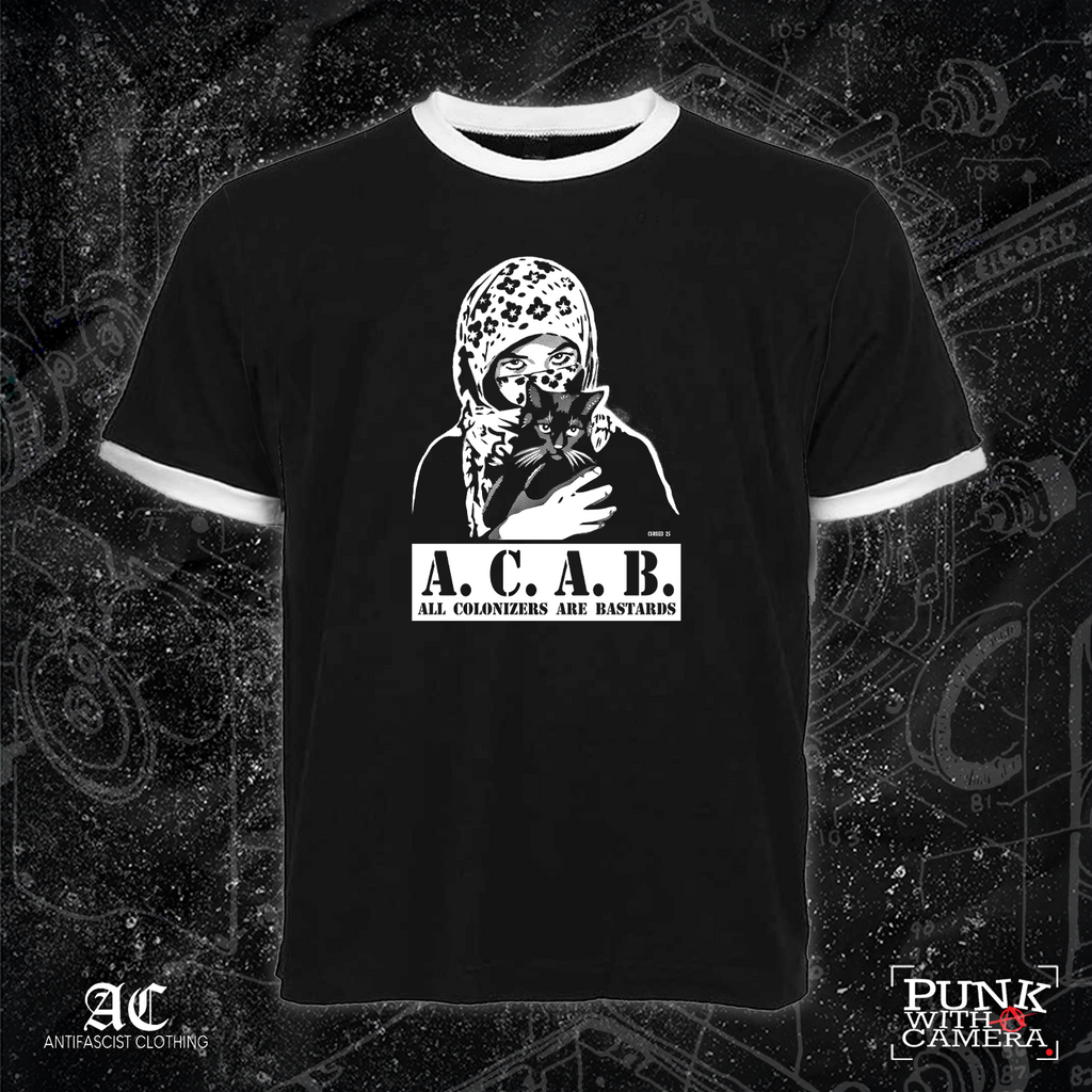 All Colonizers Are Bastards - 1 Color - Mutual Aid Design - 161.Clothing