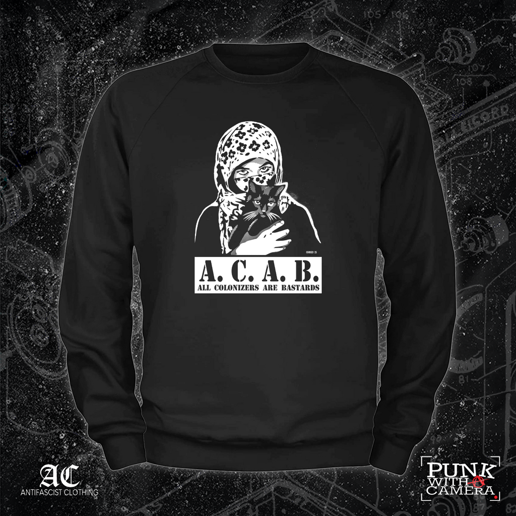 All Colonizers Are Bastards - 1 Color - Mutual Aid Design - 161.Clothing