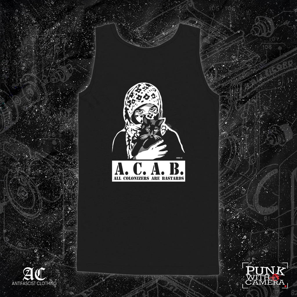 All Colonizers Are Bastards - 1 Color - Mutual Aid Design - 161.Clothing