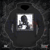 Love Cats Hate Fascism - Anti-Fascist Clothing