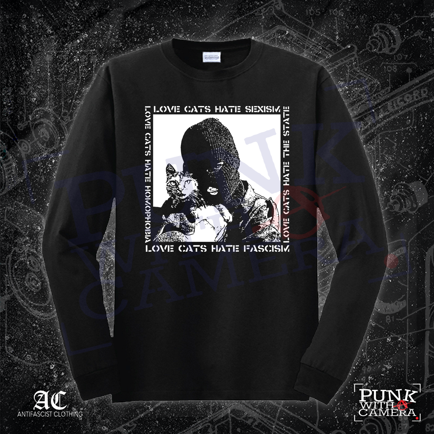 Love Cats Hate Fascism - 161.Clothing