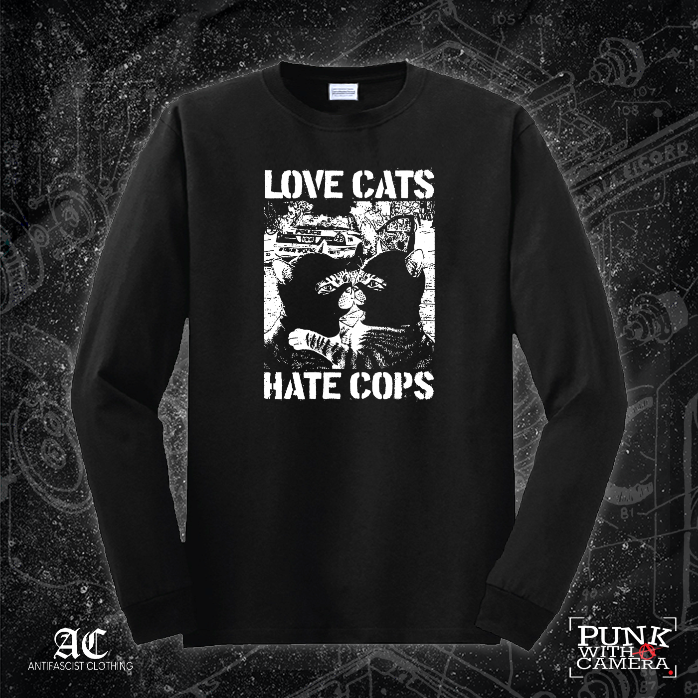 Love Cats Hate Cops - 161.Clothing