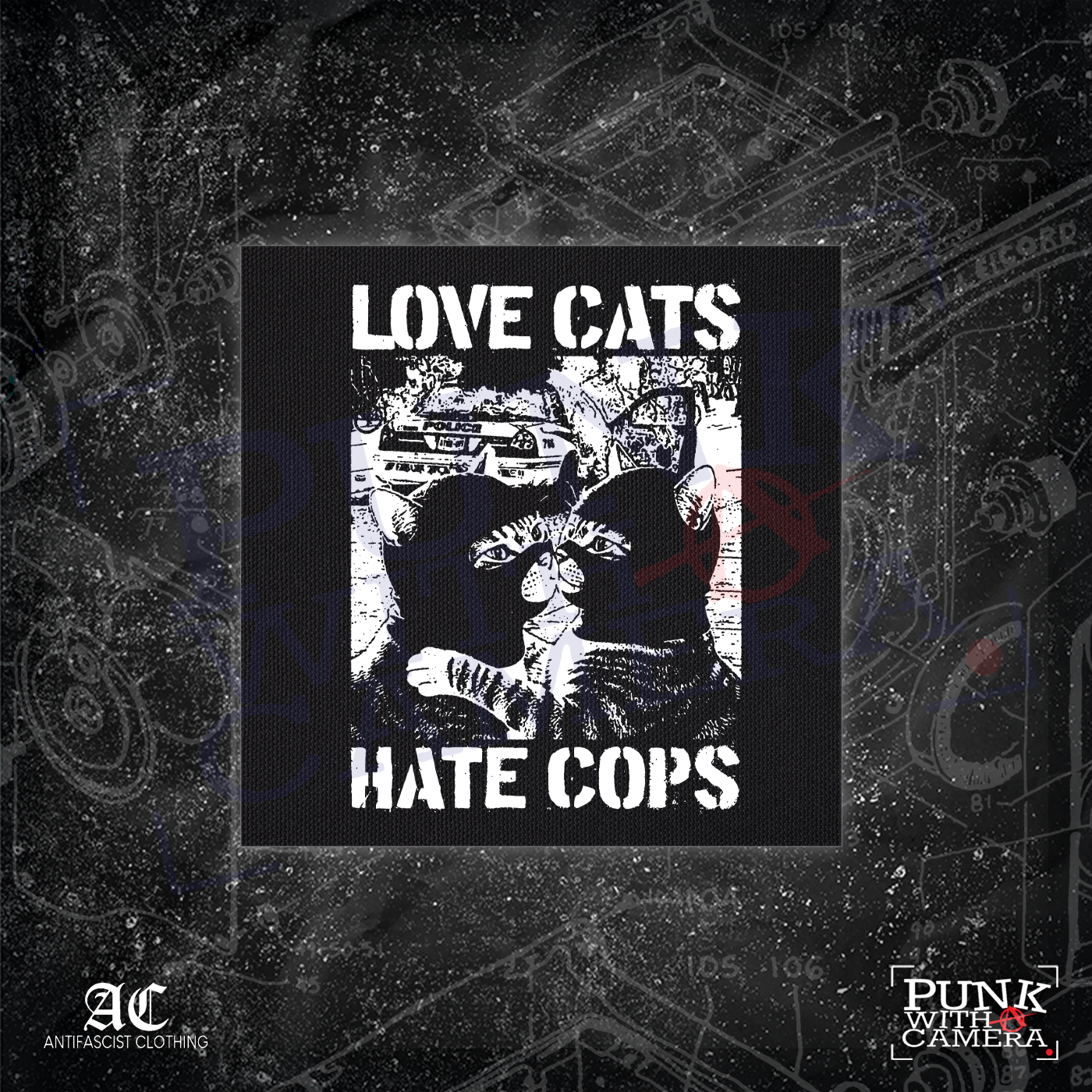 Love Cats Hate Cops - 161.Clothing
