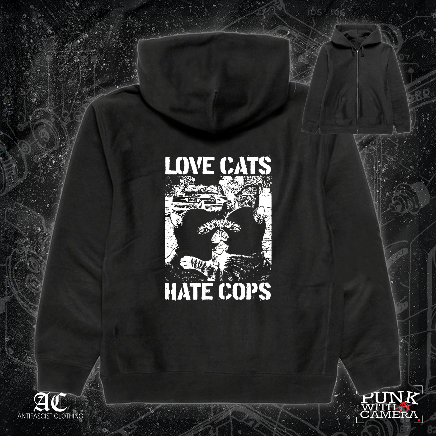 Love Cats Hate Cops - 161.Clothing