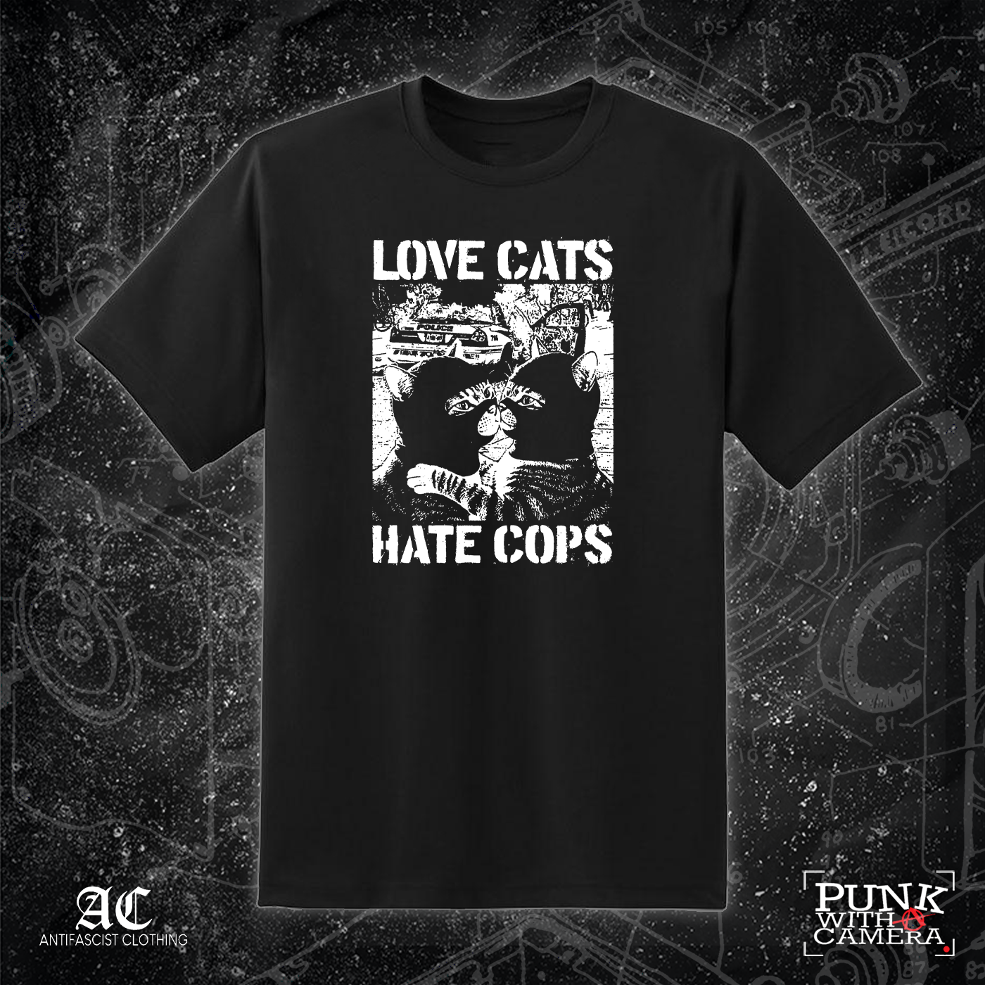 Love Cats Hate Cops - 161.Clothing