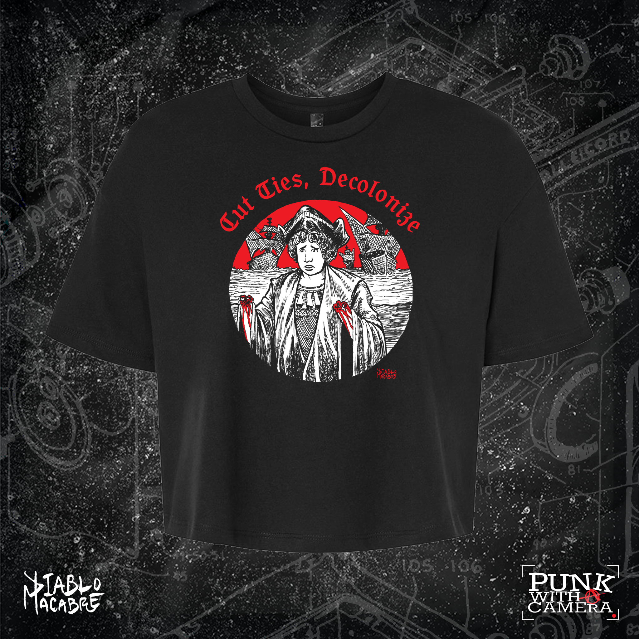 Cut Ties, Decolonize - Red Hands Variant - Diablo Macabre