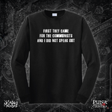 First They Came For The Communists And I Did Not Speak Out - Diablo Macabre
